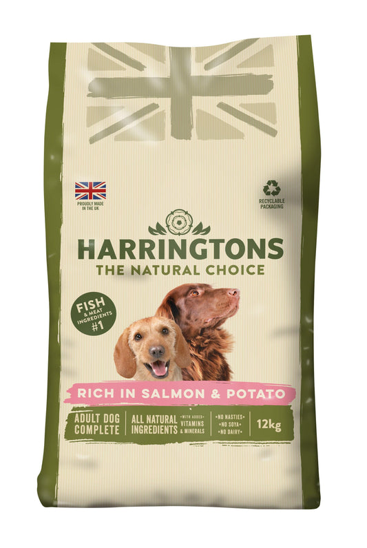 Harringtons Dog Salmon & Potato 12kg