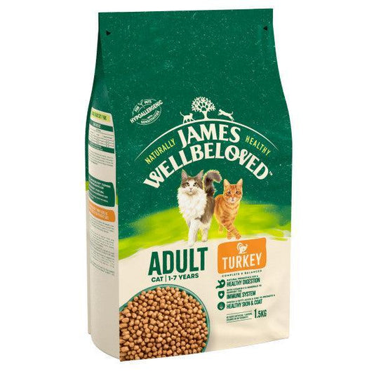 James Wellbeloved Cat Adult Turkey