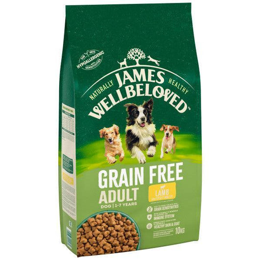 James Wellbeloved Dog Adult Grain Free Lamb & Veg