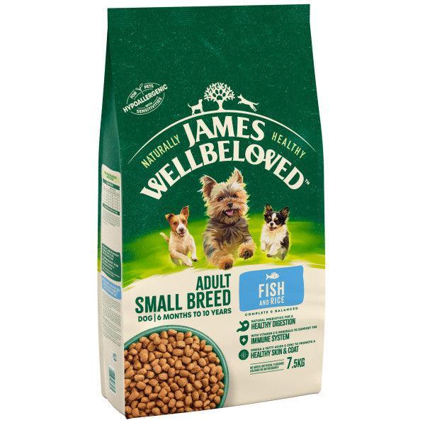 James Wellbeloved Dog Adult Small Fish & Rice