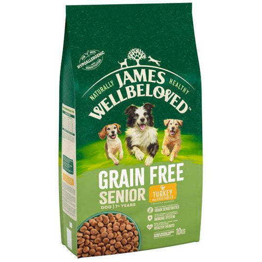 James Wellbeloved Dog Senior Grain Free Turkey & Veg