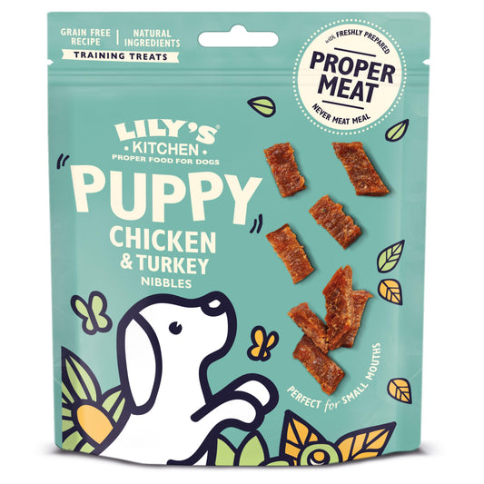 Lily's Kitchen Puppy Nibbles Chicken & Turkey Treats