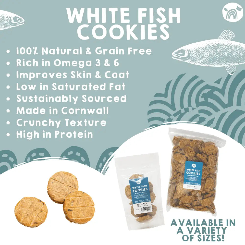 Natural Cornish Whitefish & Potato Cookies