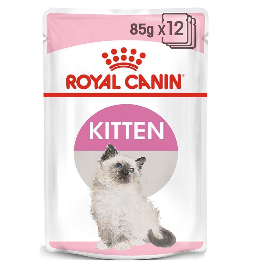 Royal Canin Kitten Instinctive in Gravy Pouches 12 x 85g
