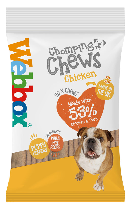 Webbox Chomping Chews Chicken 200g